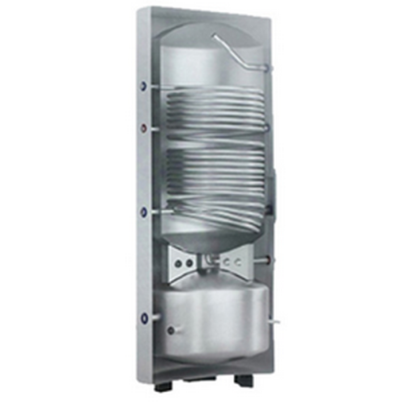 Boiler Atlas de 300l cu o serpentina marita si cu puffer integrat 100 litri 